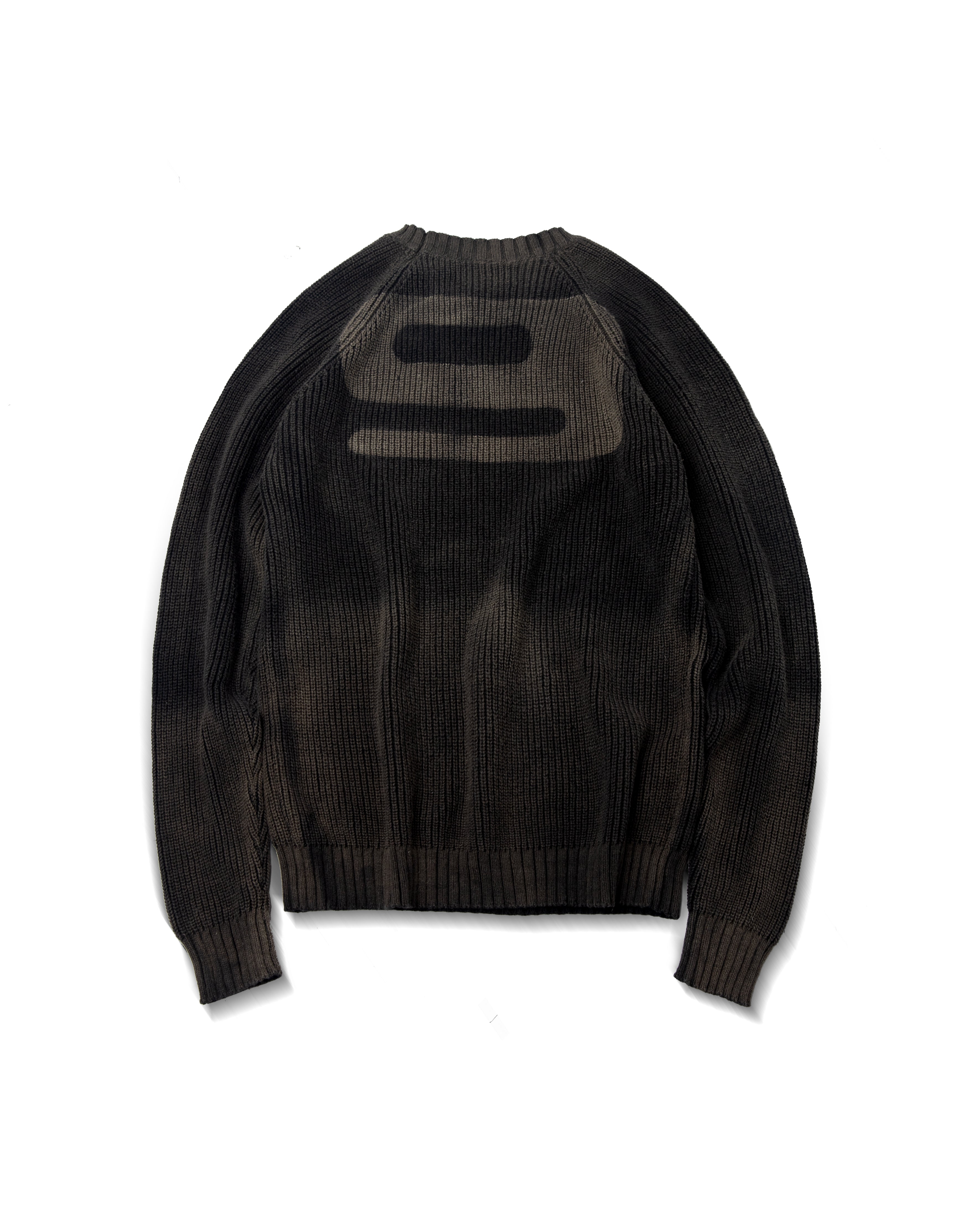 GOLDIE - B/R DISTRESSED RIB KNIT SWEATER - ASTOUD