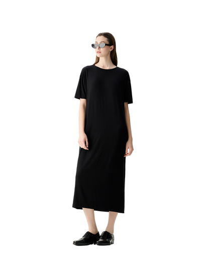 BASIC MAXI DRESS LAMINAPPAREL ASTOUD