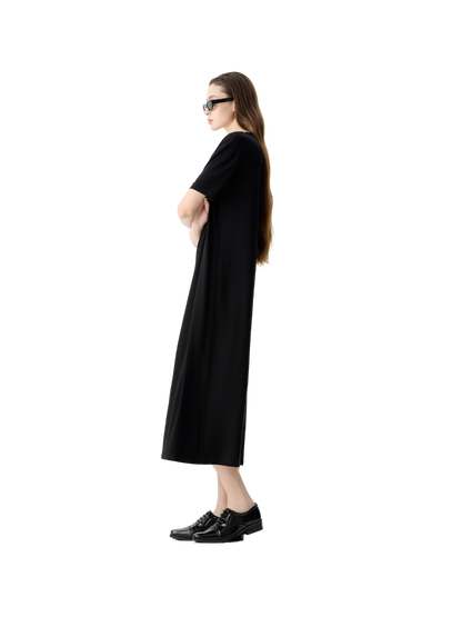 BASIC MAXI DRESS LAMINAPPAREL ASTOUD