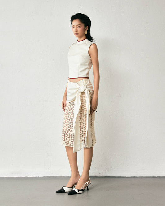 bow-wrap-skirt thome astoud