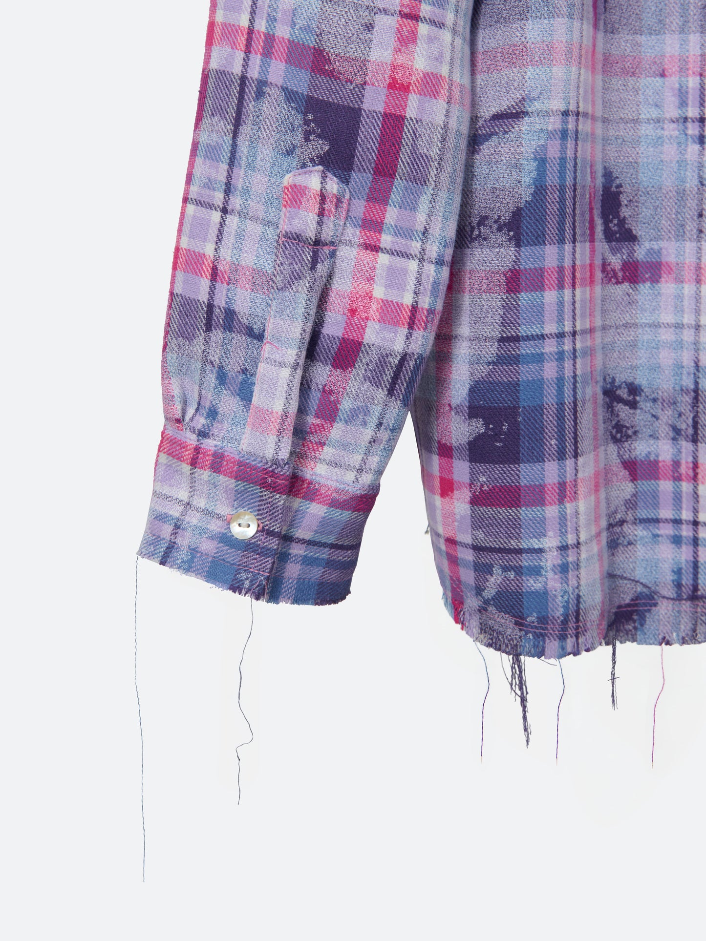 FRAGILE® Purple Check Shirt