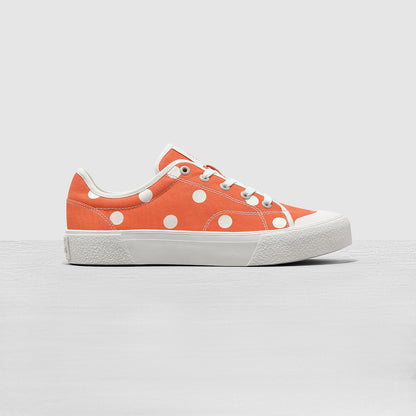 coral-rose-pattas-polka-dots-low-top ananas astoud