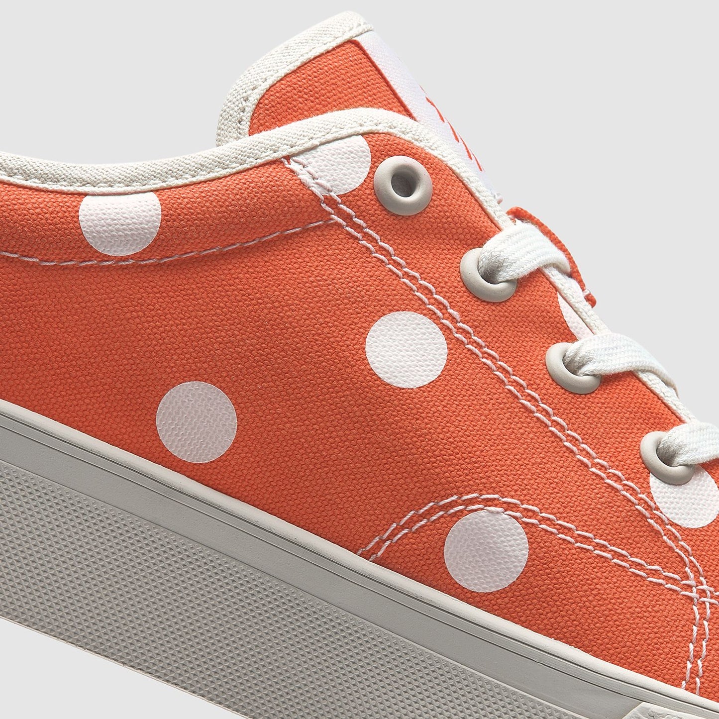 Coral Rose - Pattas Polka Dots - Low Top