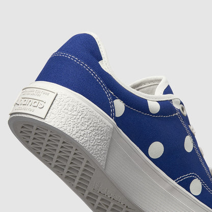 true-blue-pattas-polka-dots-low-top ananas astoud