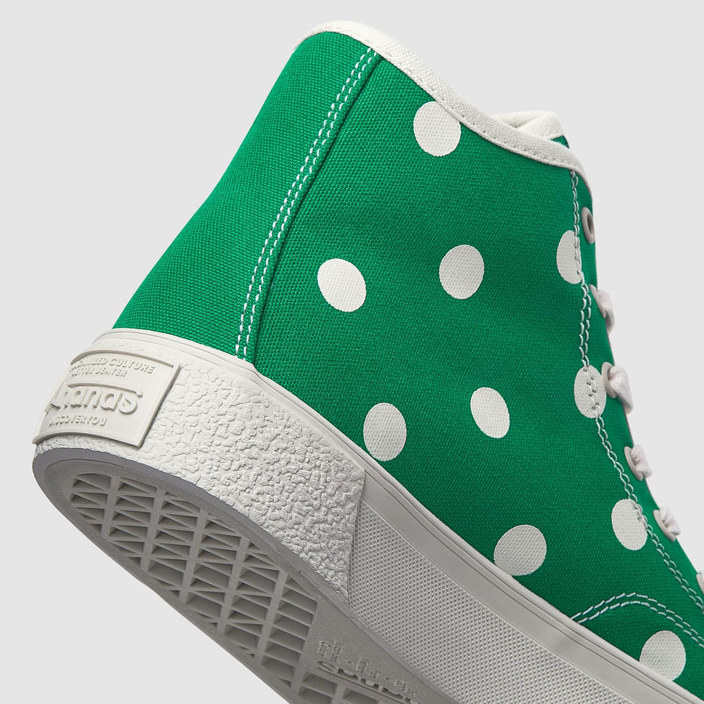 jelly-bean-pattas-polka-dots-high-top ananas astoud