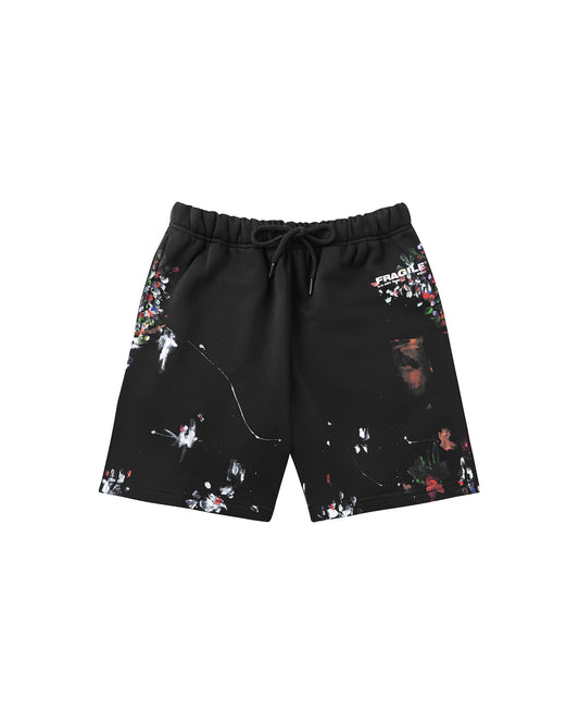 black-paint-splatter-sweatshorts-FRAGILE-CLUB