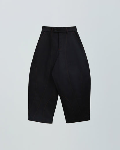 CROOKED PANTS | BLACK