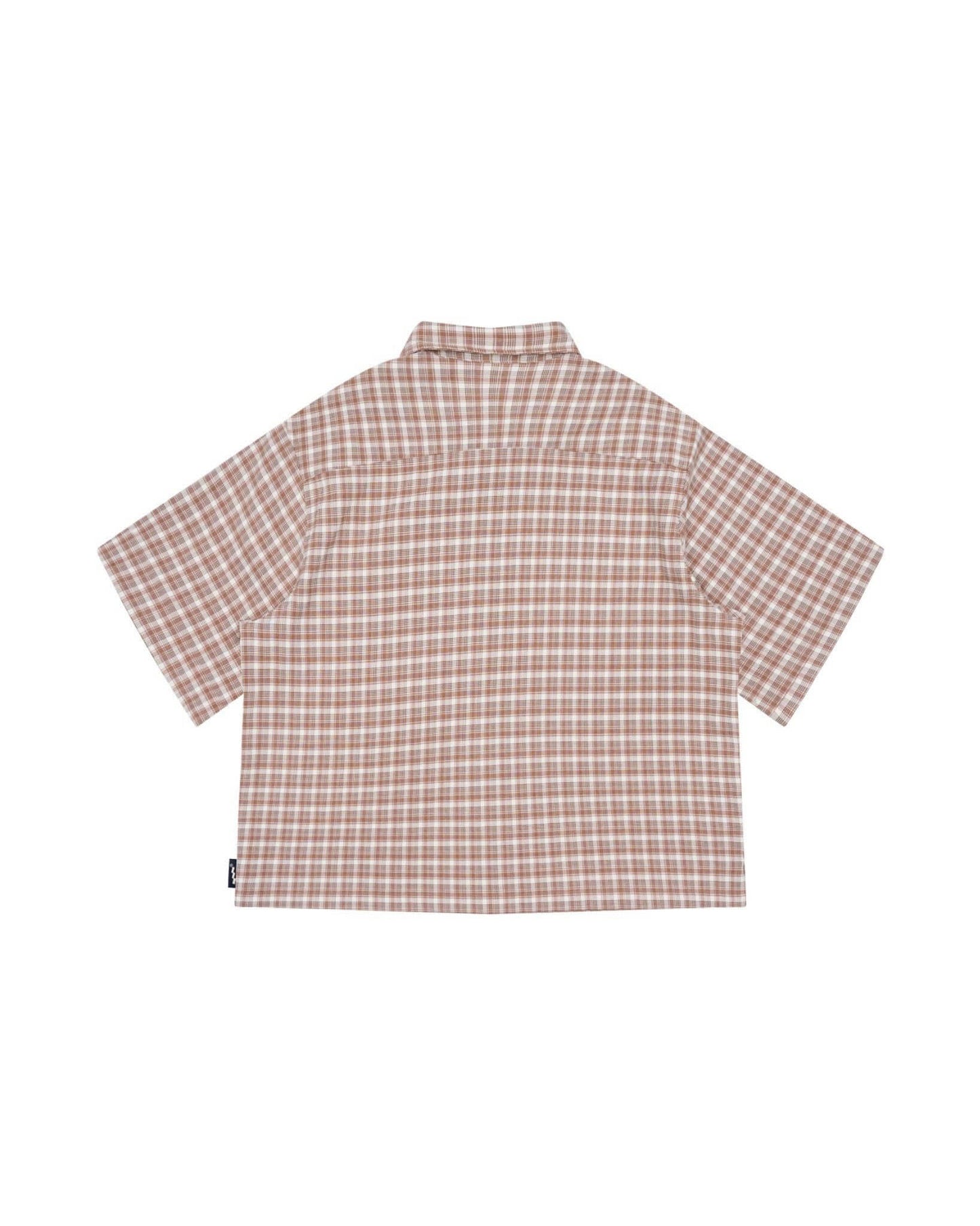 brown-orange-checked-oversized-shirt-pocket-button-tie-lider