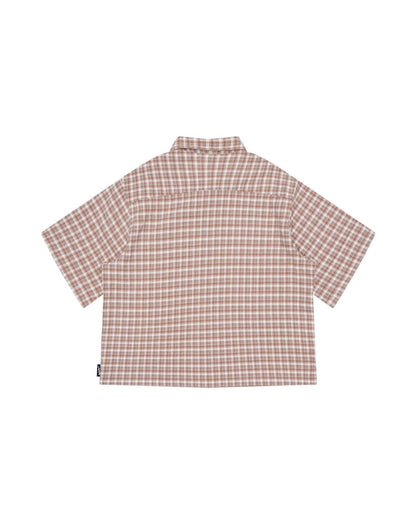 brown-orange-checked-oversized-shirt-pocket-button-tie-lider