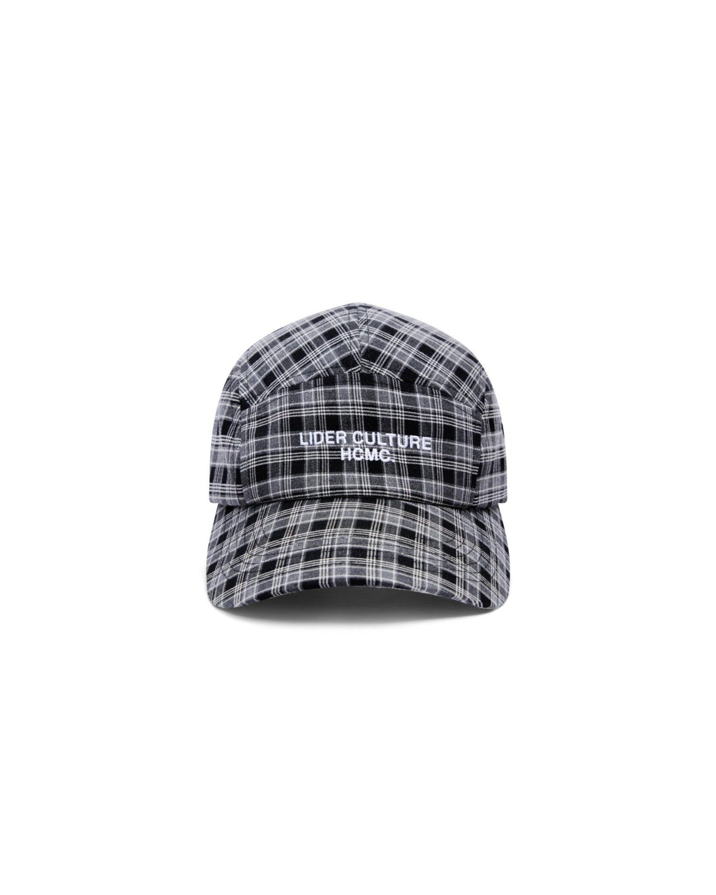 CAROLINE CAP | CHECKED BLACK