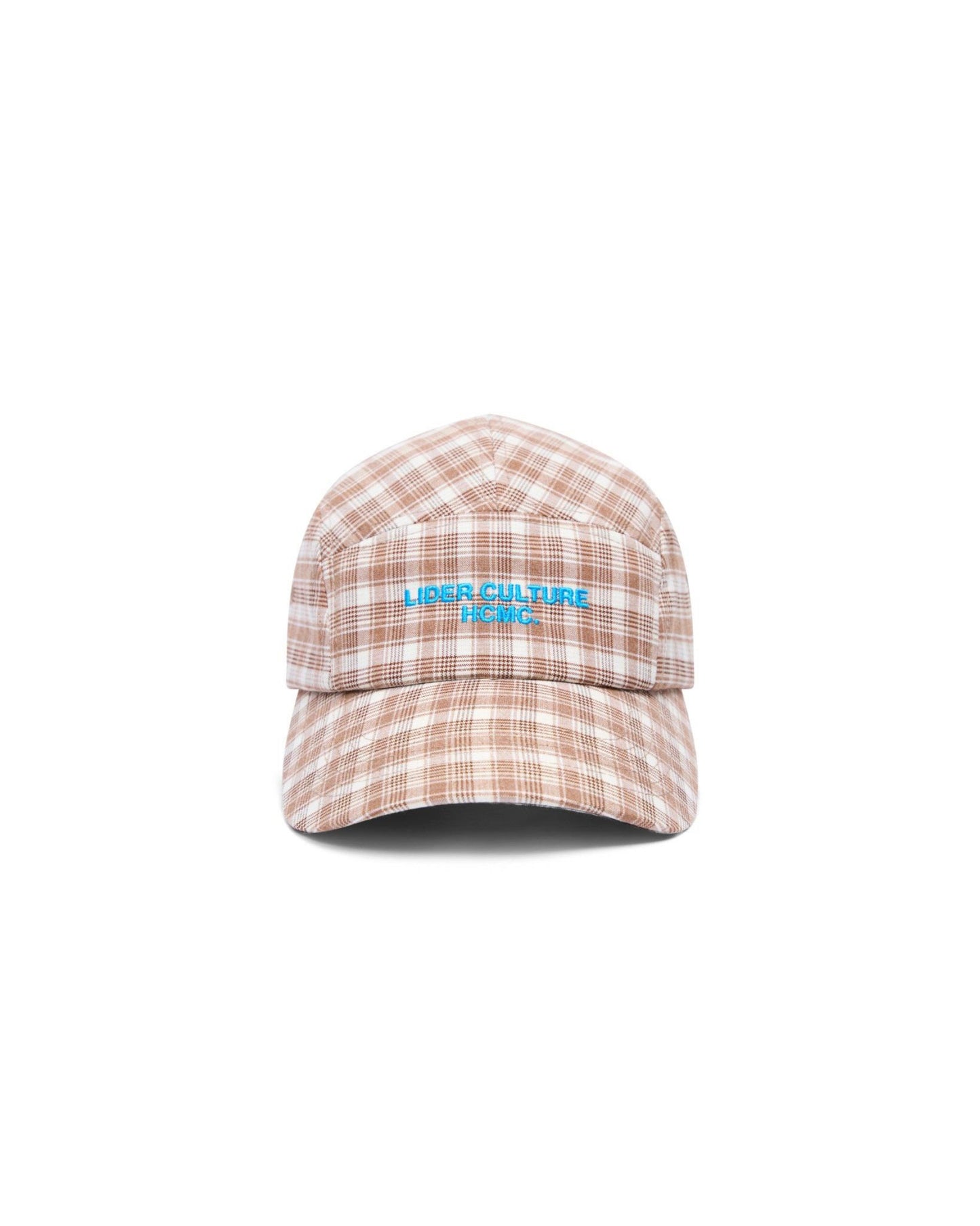 CAROLINE CAP | CHECKED CINNAMON