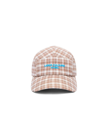 CAROLINE CAP | CHECKED CINNAMON