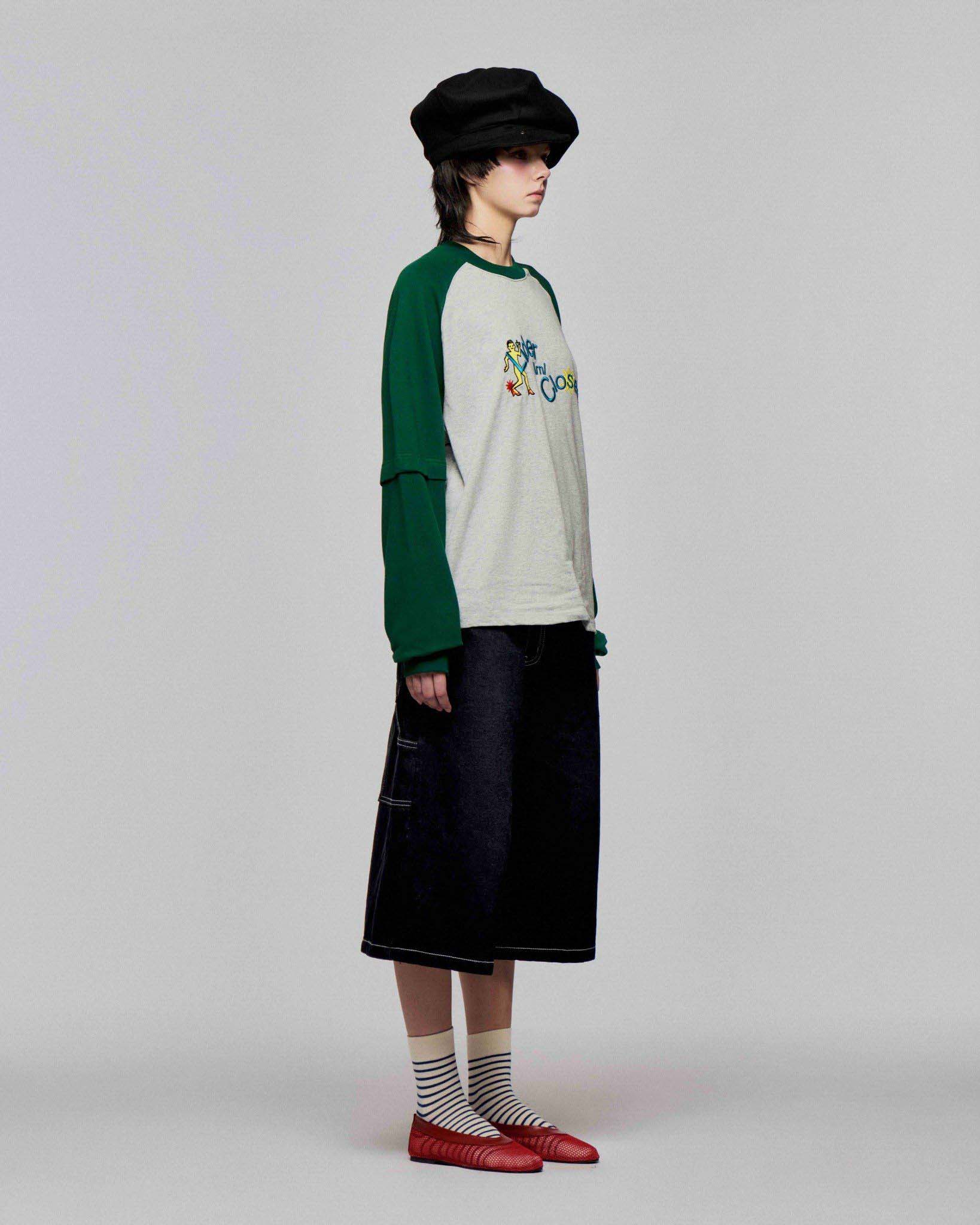 forest-green-raglan-tee-oversized-two-layer-sleeves-lider