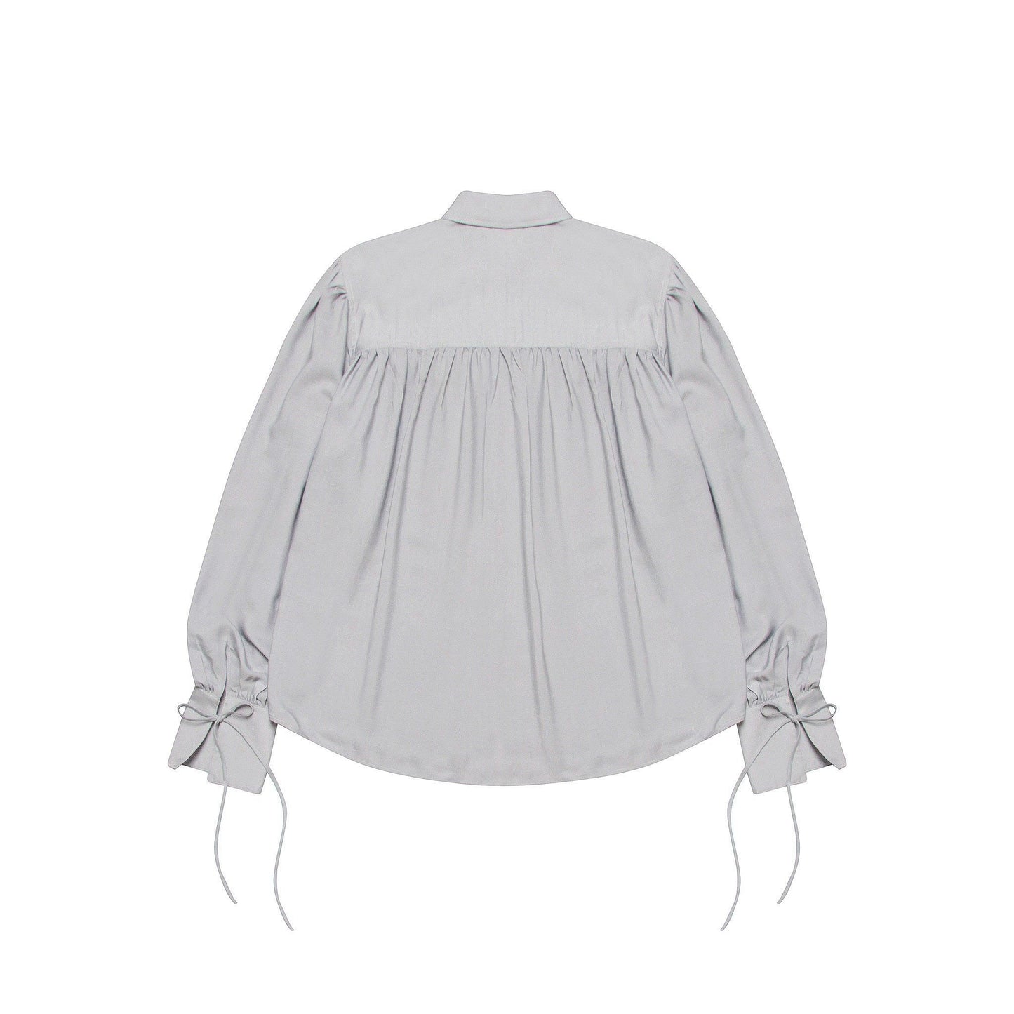 pewter-linen-shirt-unisex-pleated-ruffles-bows-lider