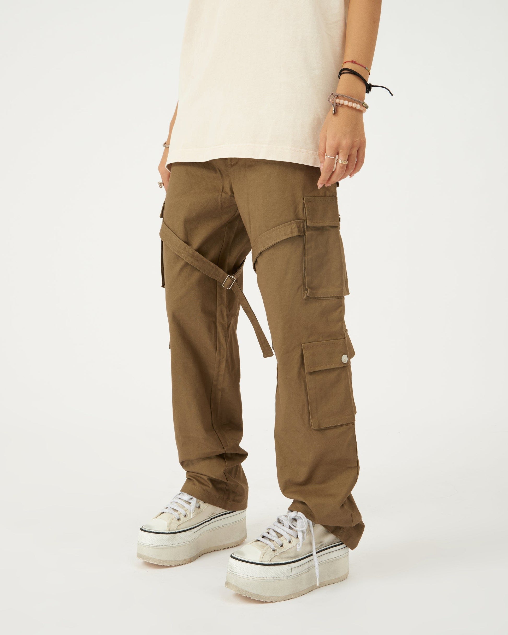 strap-cargo-pants-dark-tan-FRAGILE-CLUB-astoud